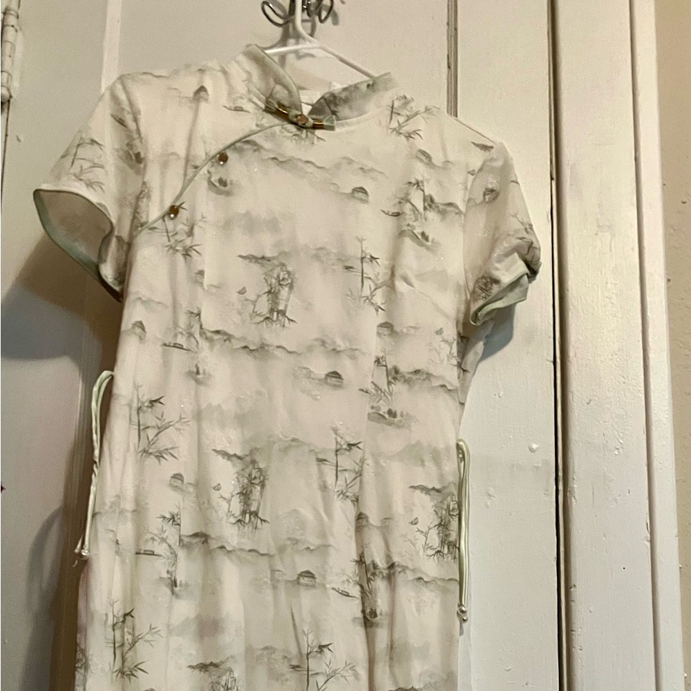 Elegant Chinese traditional qi paodress